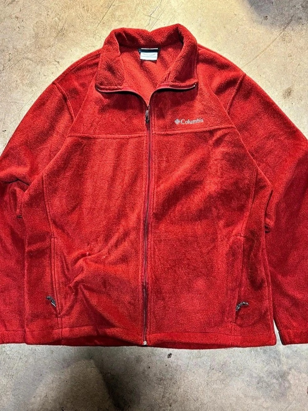 Columbia Steens Mountain 2.0 Full-Zip Fleece Jacket Red Large